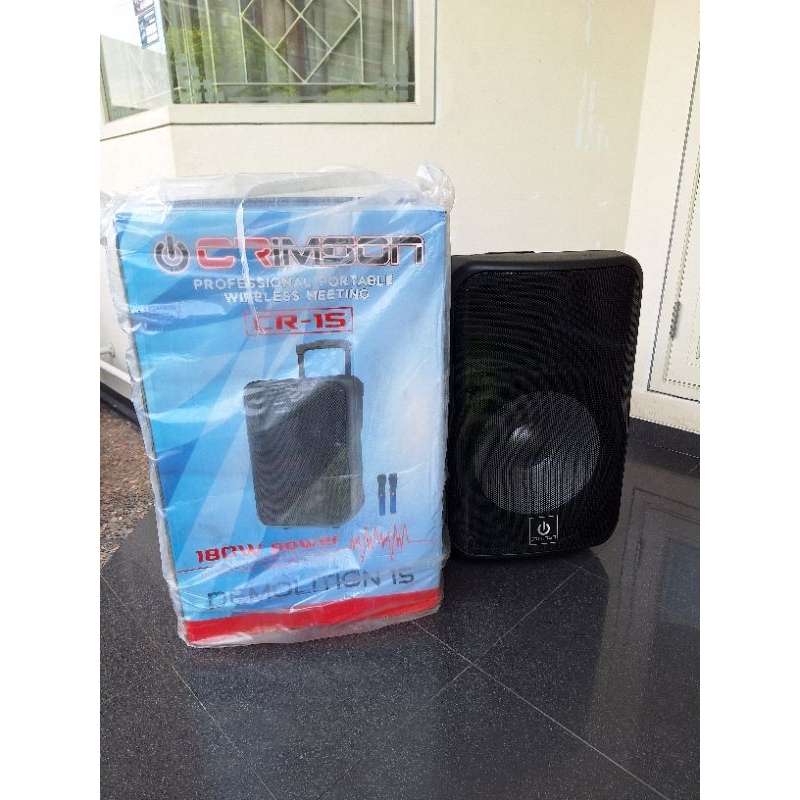 Speaker Aktif Crimson 15 inch Demolition Speaker Aktif portable 15 inch Crimson