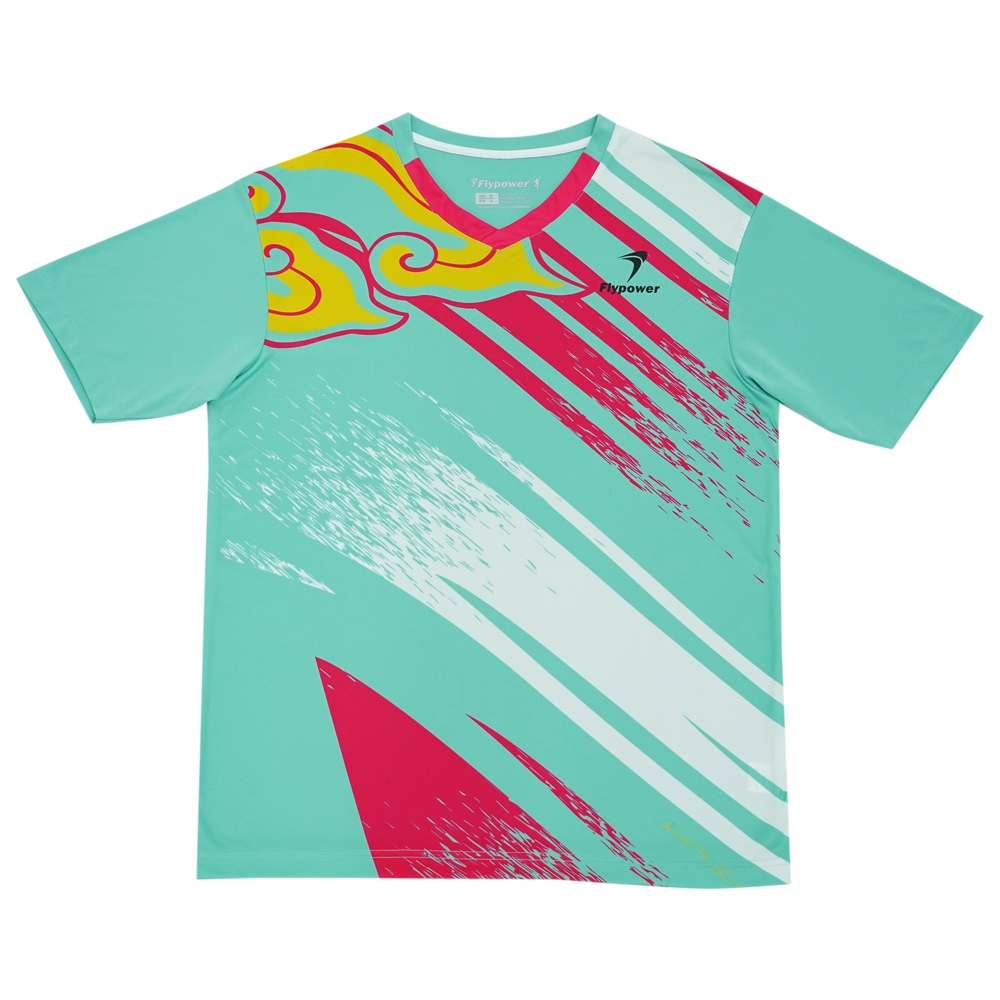 Flypower Mandalawangi 13 Kaos Olahraga Badminton Unisex