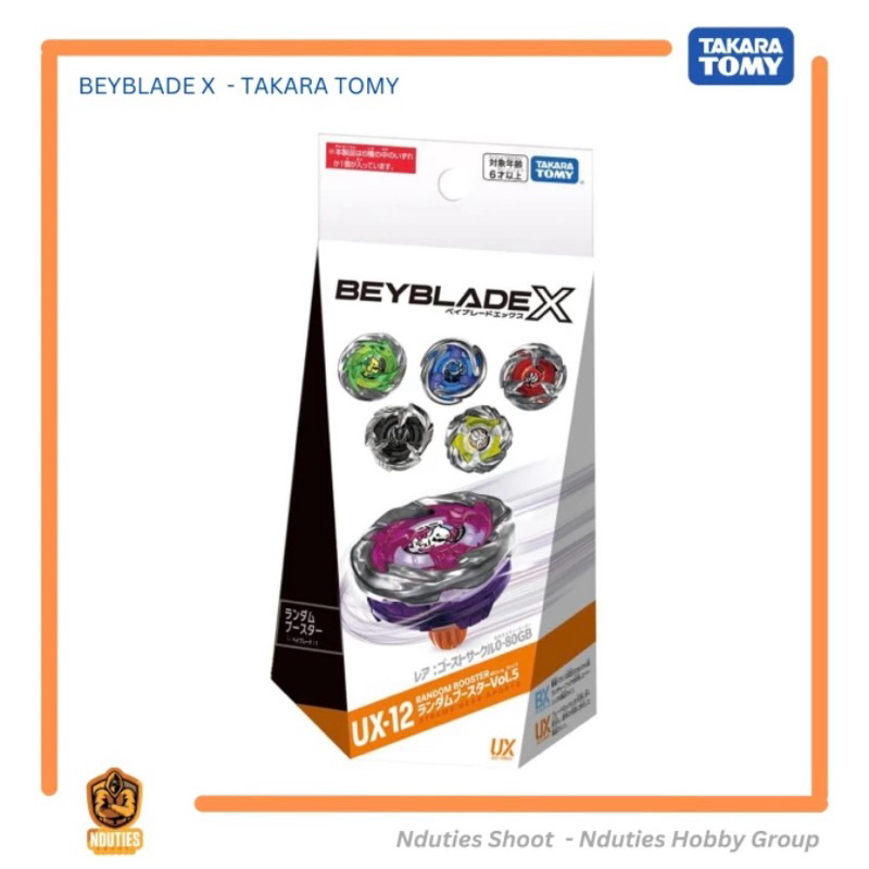 UX-12 Beyblade X RBV.5 Ghost Circle 0-80GB (Random/Gacha) Takara Tomy Original