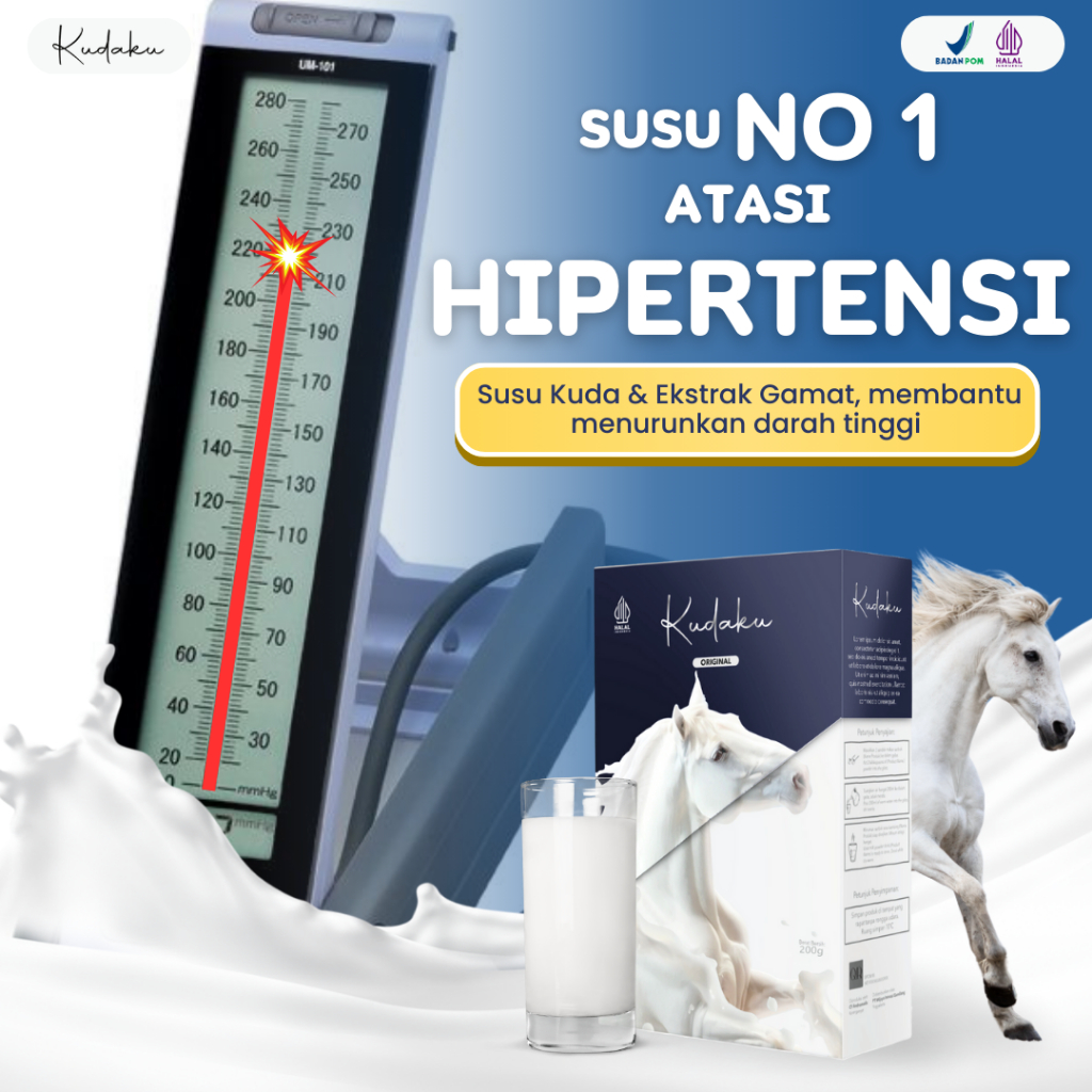 

Susu Kuda Herbal Terapi Penderita Darah Tinggi Hipertensi Kudaku Obat Menurunkan Tensi Tinggi