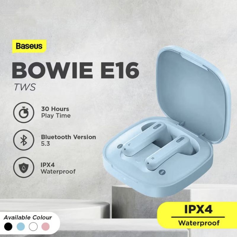 BASEUS Original BOWIE E16 True Wireless Bluetooth Earphone TWS Mini Earbuds