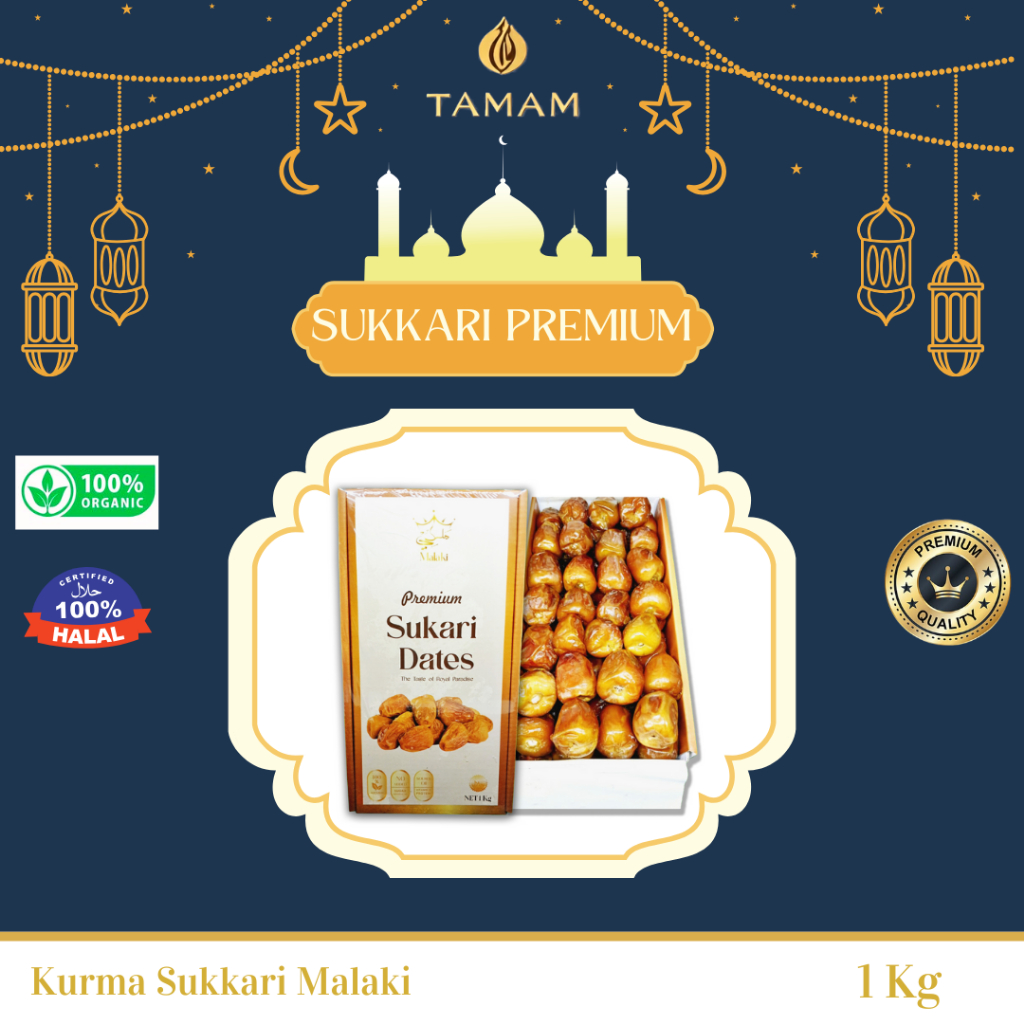 

Kurma Sukkari Malaki 1 kg