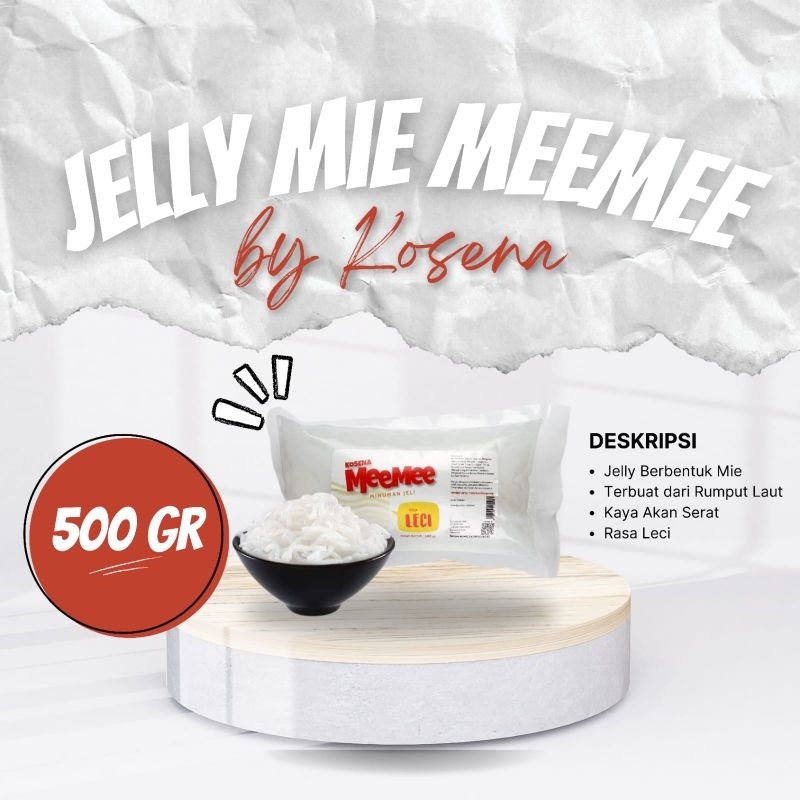 

JELLY MIE MEEMEE RASA LECI 500GR