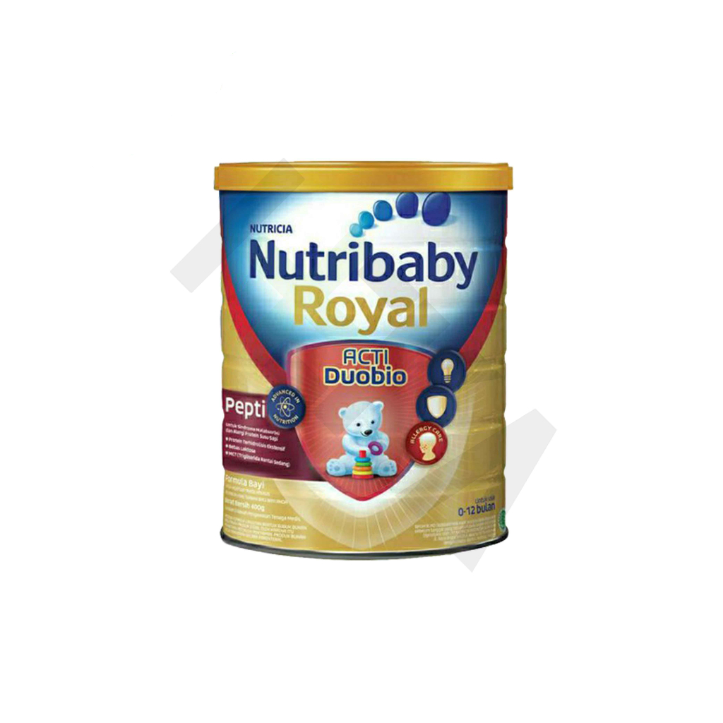 

Nutribaby Royal Pepti 400 g - Formula Alergi Susu Sapi Ringan [Majapahit]