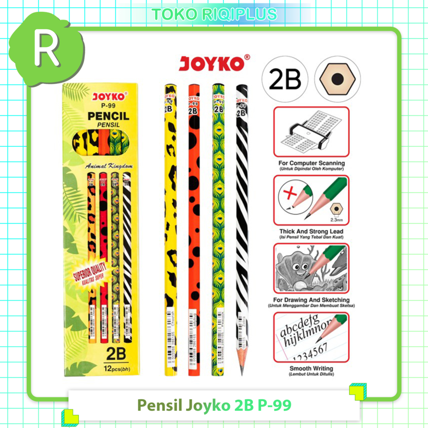 

Pensil Joyko Motif Hewan P-99 Satuan