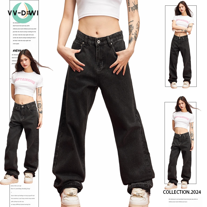 Celana jeans wanita celana wanita kekinian korean style celana korean style wanita boyfriend jeans w