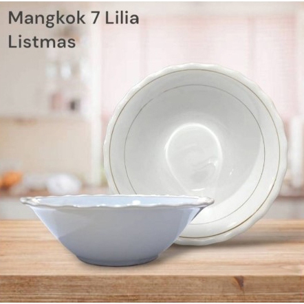 Mangkok 7 Lilia CM7-3 (1 LUSIN)