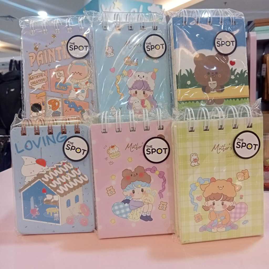 

GRAMEDIA KARAWACI - THE SPOT NOTEBOOK SPIRAL A7 MIX