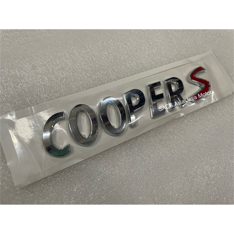 emblem cooper s buat mini cooper