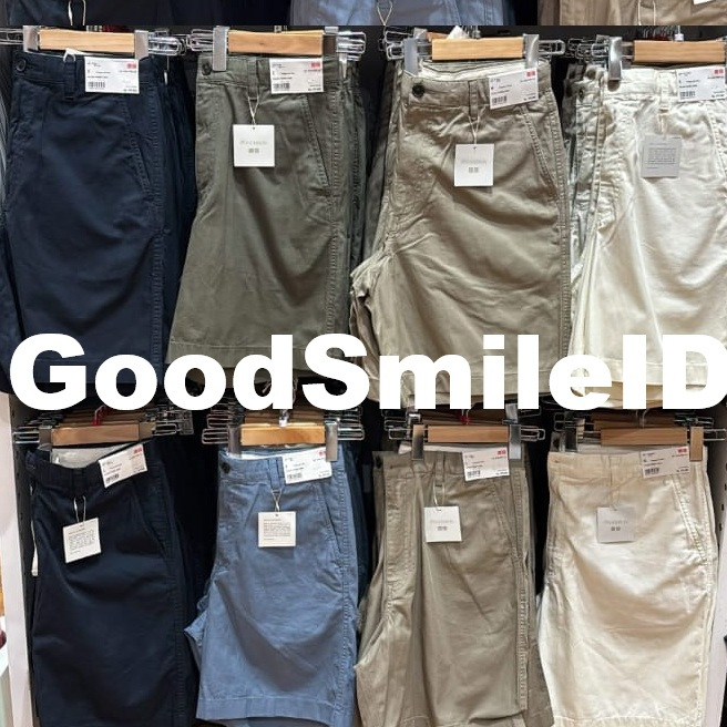 SALE Men Celana Chino Pendek Fit Rileks Relaxed Short Pants Pria Wanita Shorts Bawahan SALE JASTIP U