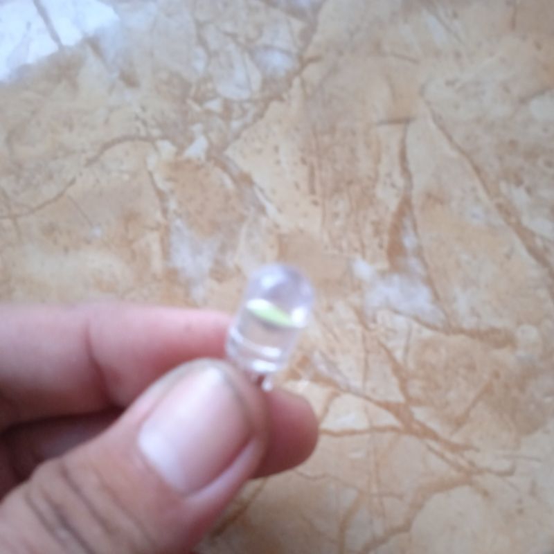 BIRU MUDA - Dop Lampu Led Tancap T10  RESIN Kaca Lampu Sein Riting Motor AJM