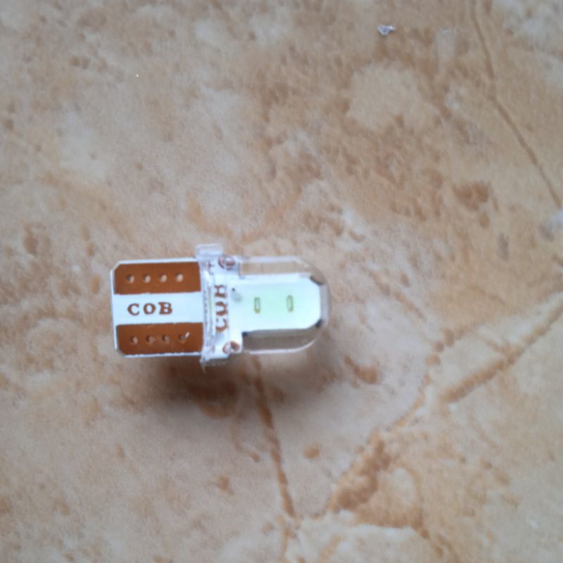 BIRU MUDA - Dop Lampu Led Tancap T10 Jelly  Lampu Sein Riting Motor AJM