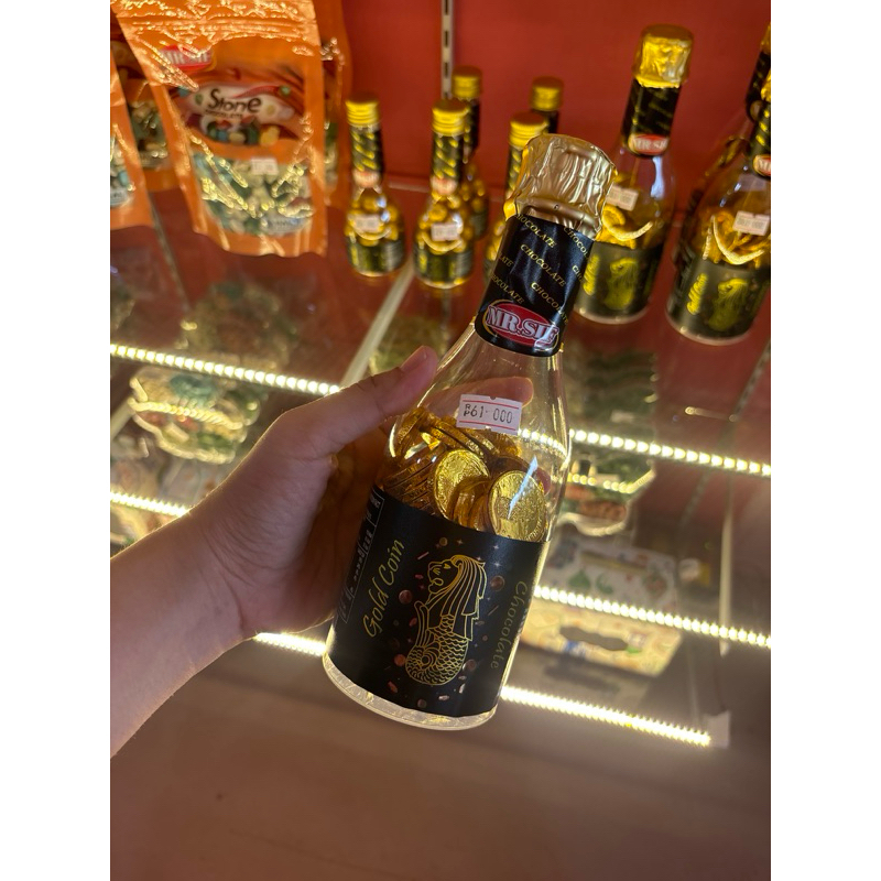 

Coklat koin premium Gold cium Chocolate 200gr