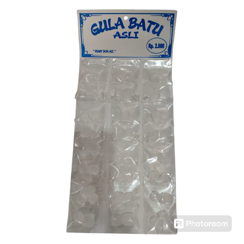 

Gula batu 1 rtg isi 24 pcs