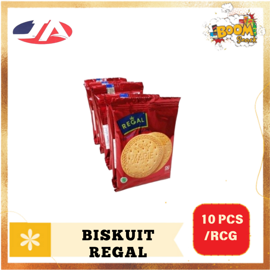 

Regal Biskuit Marie 12g isi 10pcs