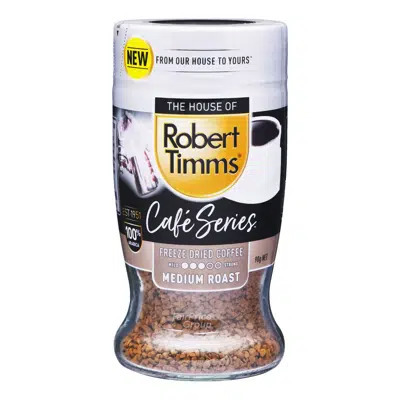 

Robert Timms Cafe Series Freeze Dried Coffee Medium Roast