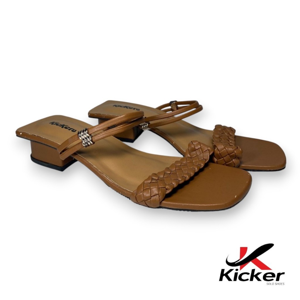 High Heels Wanita Terbaru Sandal Wanita Hak Tahu 3cm Sandal Kondangan Ibu ibu - Lesti
