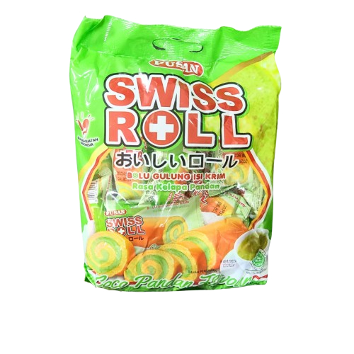 

PUSAN SWISS ROLL PANDAN BAG 20S 360 GR 8992730100841