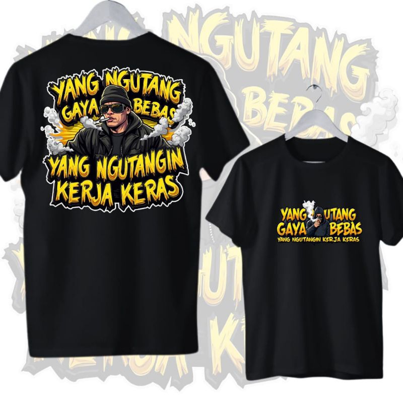 KAOS DISTRO YANG NGUTANG GAYA BEBAS // KAOS DISTRO KEKINIAN
