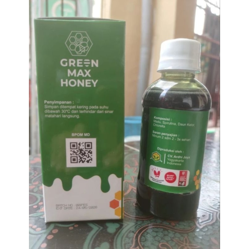 

Madu hijau GREEN HONEY 21 obat lambung madu propolis plus spirulina