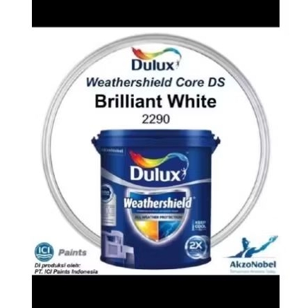 CAT TEMBOK DULUX WEATHERSHIELD BRILLIANT WHITE,SANDSTONE,CARITA,DOVE,LAKESTONE,SAGOO,MORNING TAME 20