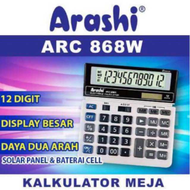 

Kalkulator Arachi ARC 868W