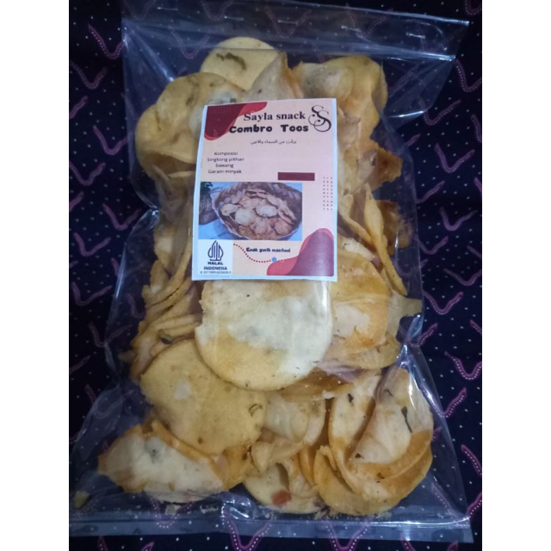 

Combro TOS Atos khas Wonosobo/cemilan enak/gurih/krupuk combro