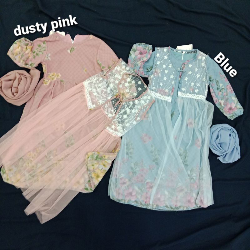 TERBARU JUBA DRESS RUMPI  BUKA PASANG ANAK PEREMPUAN KEKINIAN