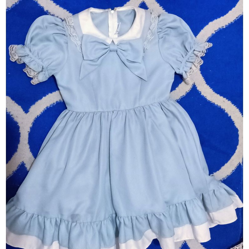 Dress noni lolita anak perempuan