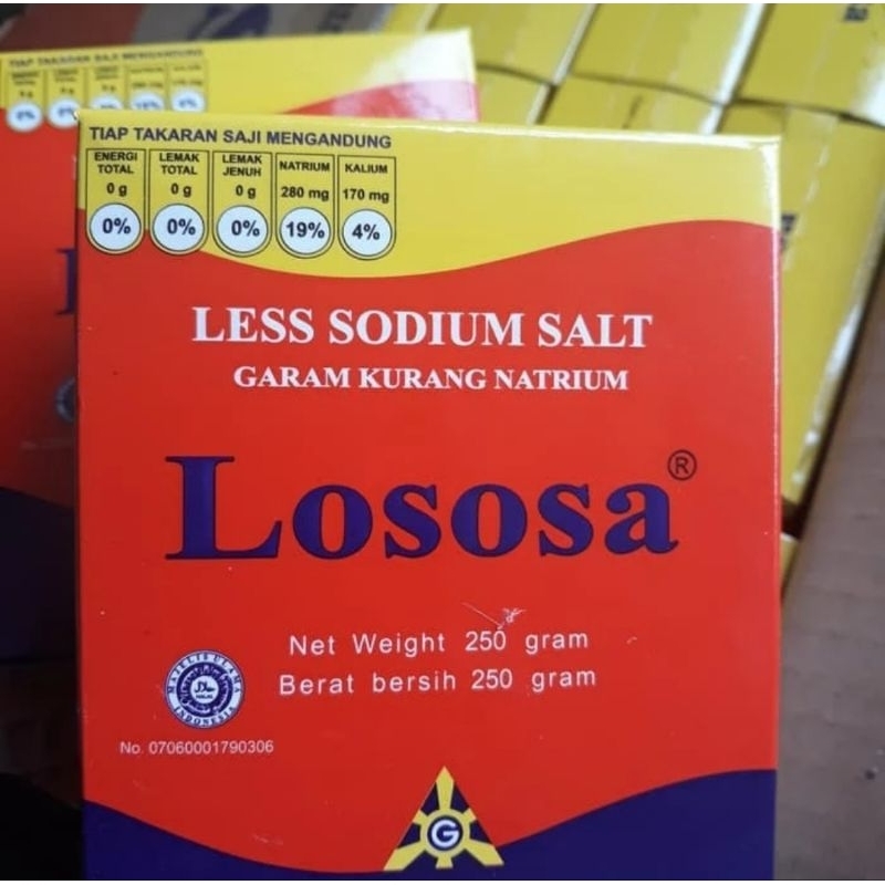 

Garam Lososa 250gr - Garam Rendah Natrium - Garam