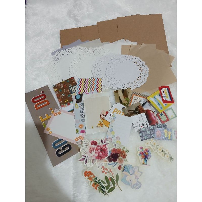 

Scrapbook Kit Termurah 52pcs
