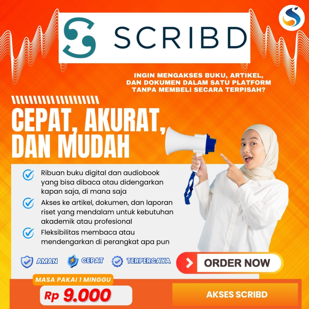 AKUN SCRIBD BERKUALITAS | CEPAT & ANTI RIBET | GRATIS KONSULTASI