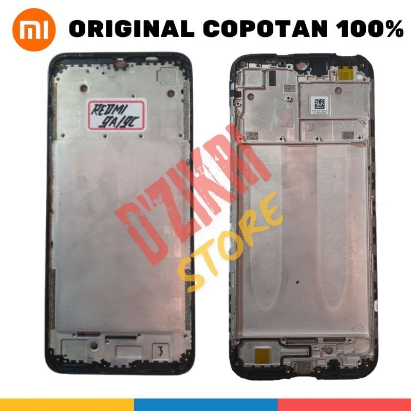 FRAME TULANGAN LCD XIAOMI REDMI 9A/9C ORIGINAL COPOTAN