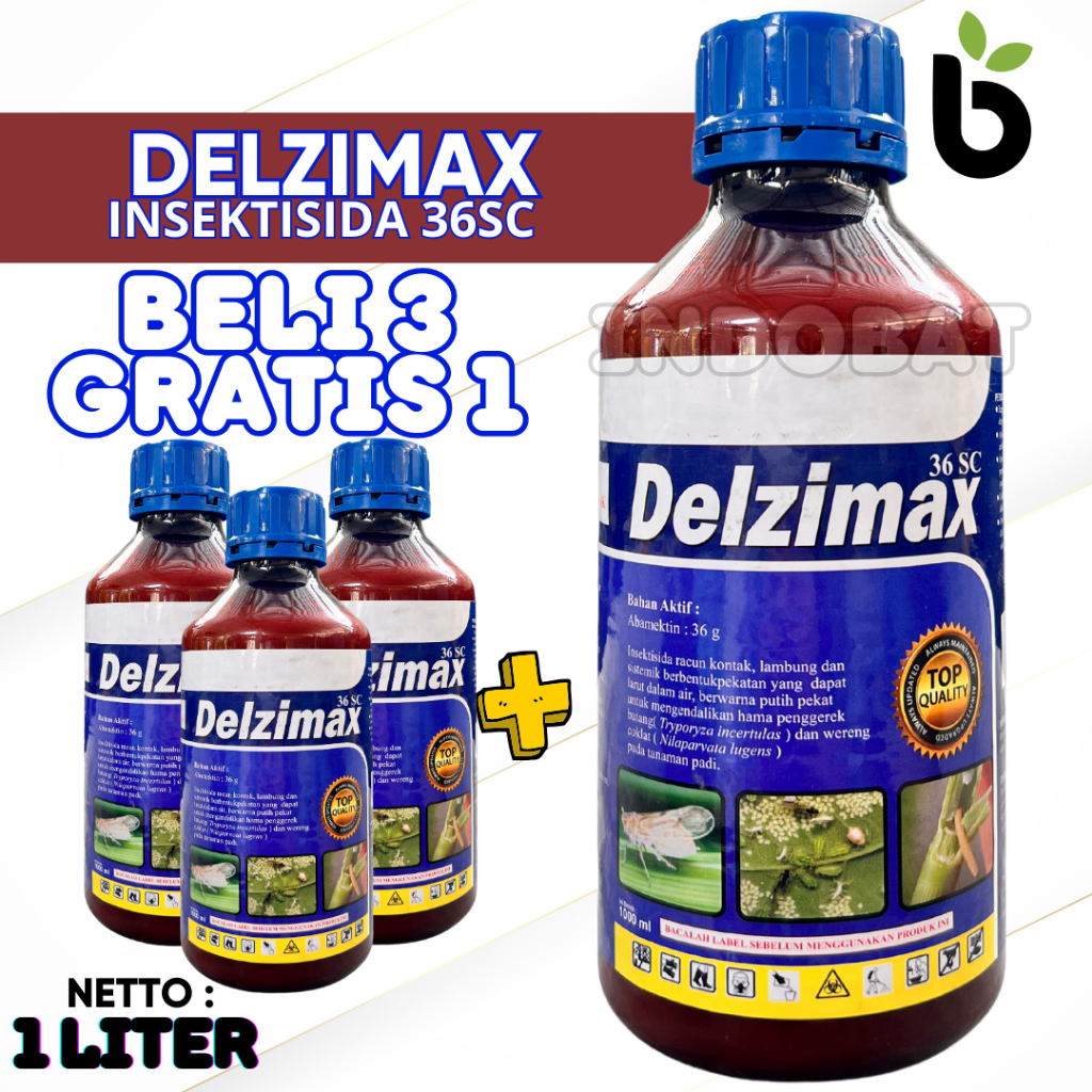 Insektisida DELZIMAX 36SC Bahan Aktif Abamektin Mengatasi Penggerek Batang Padi