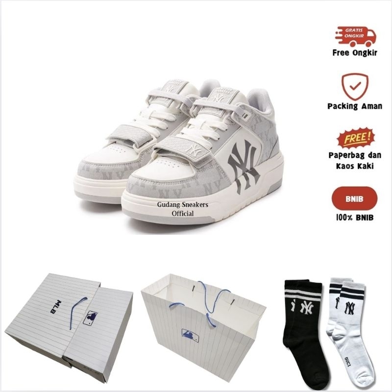 MLB NY Yankees Chunky Liner High Denim Grey