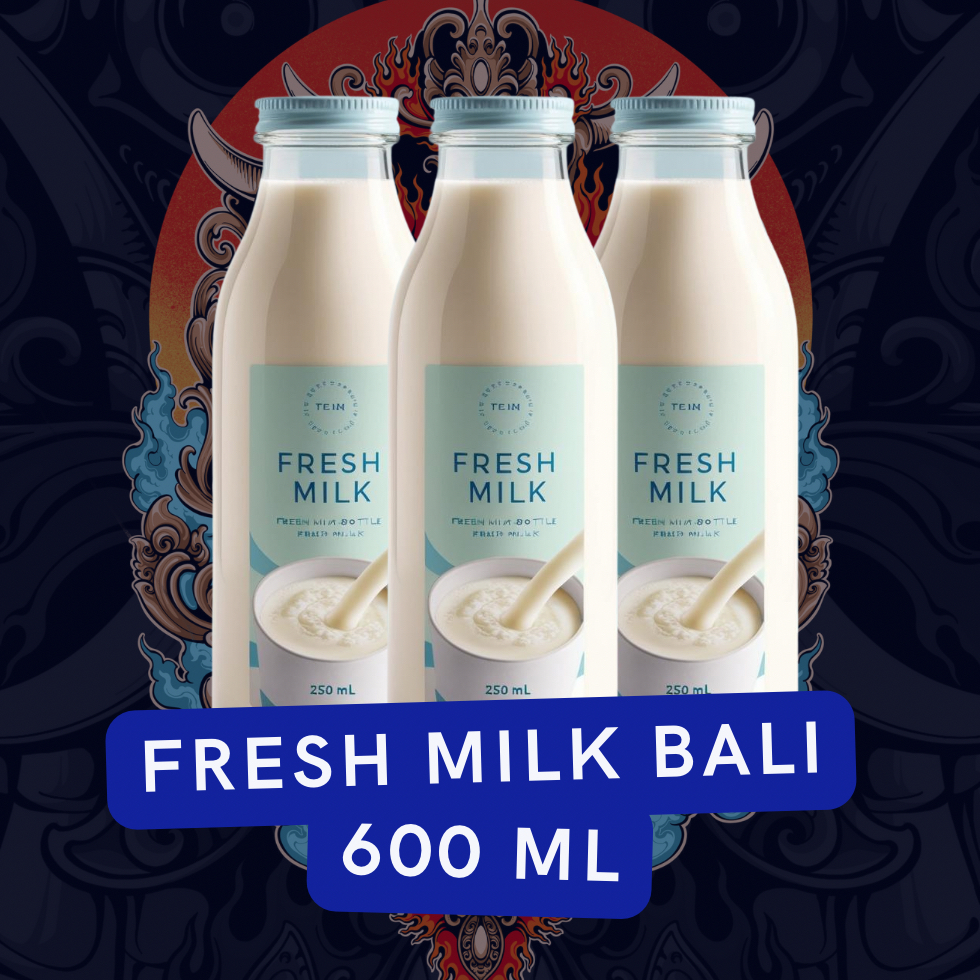 

[BOTOL 600 ML] FRESH MILK BALINESE BOTOL CANTIK
