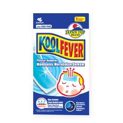 KoolFever untuk Anak-Anak 1Pcs/Kool Fever