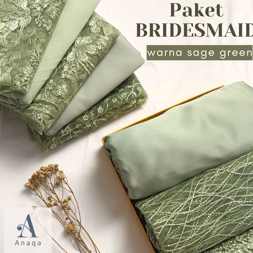 KODE H26O Paket Kain BRIDESMAID PREMIUM  Lamaran  Seragaman Keluarga  Wisuda Lengkap Satin Kebaya Br