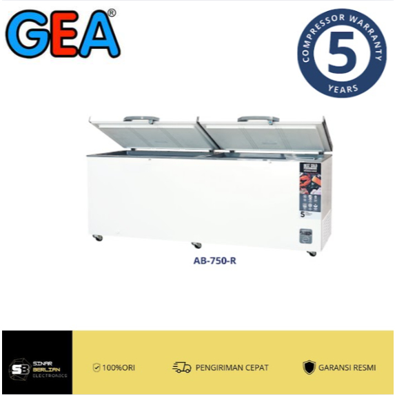 Chest Frezer GEA  700 liter (AB-750-R) Box Pendingin/Lemari Pendingin