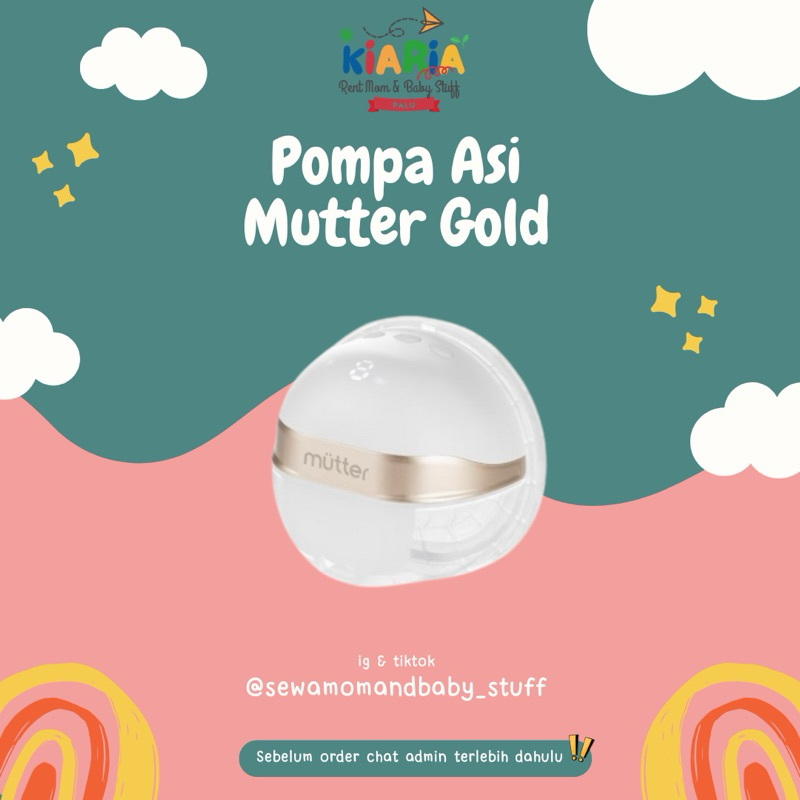 Sewa Pompa Asi Mutter Gold Handsfree