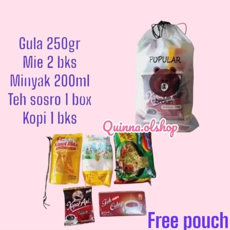 

Paket Sembaki Hemat... free Pouch