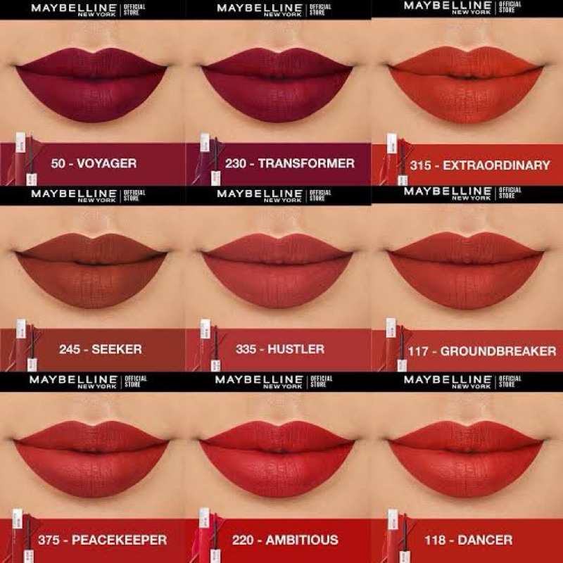 Lipstik Lipcream MAYBELLINE