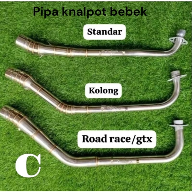 PIPA KNALPOT ROAD RACE SUPRA 125 BLADE ABSOLUT REVO PIPA KNALPOT BEBEK ROAD RACE LEHER KNALPOT BEBEK