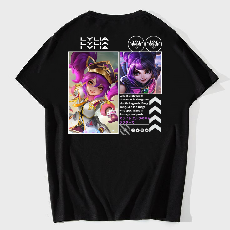 MORPP ID Kaos Mobile Legends Lylia Cotton Premium