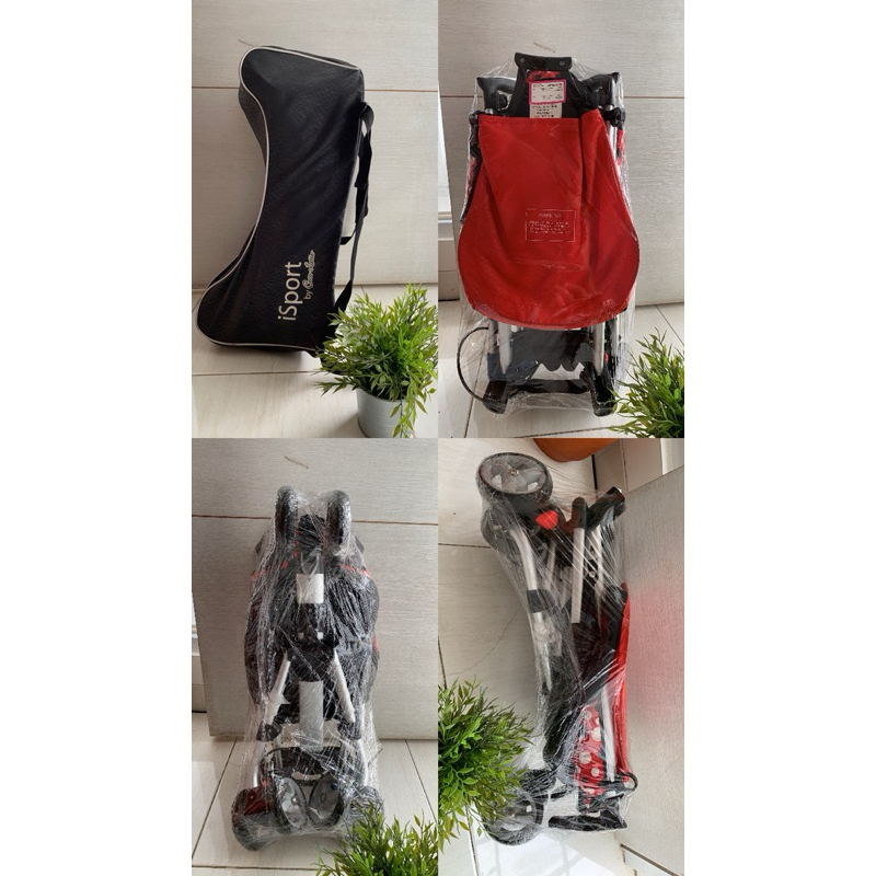 Preloved stroller Cocolatte  iSport merah