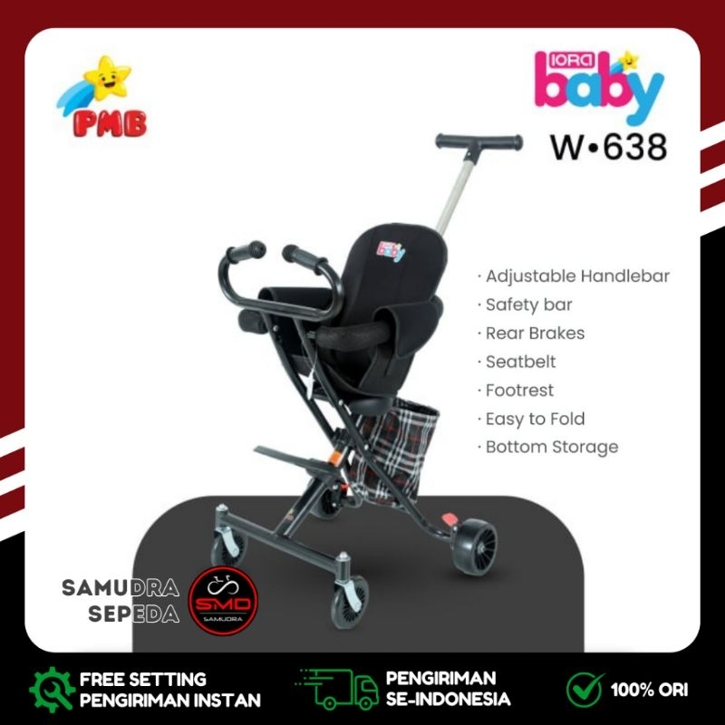 STROLLER MURAH / STROLLER MURAH BARU / STROLLER BARU / STROLLER BARU MURAH / STROLLER HITAM / STROLL