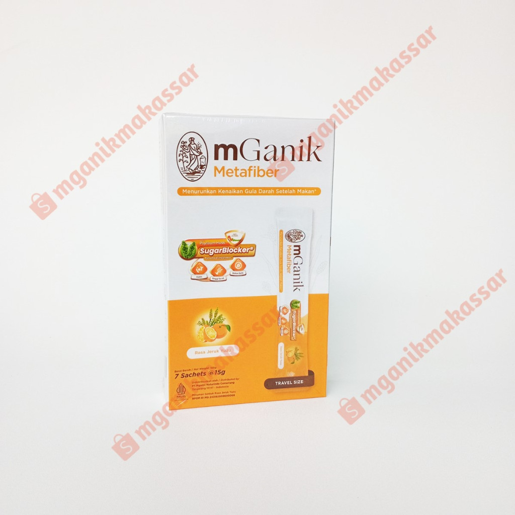 Mganik Metafiber Sachet Makassar - 105gr (7 Sachet)