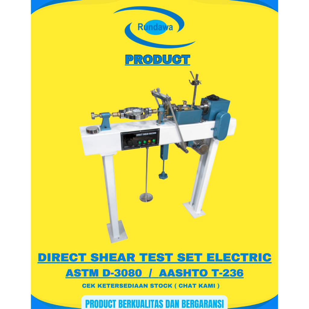 Direct Shear Test Set Electric / Jual Alat test direct shear