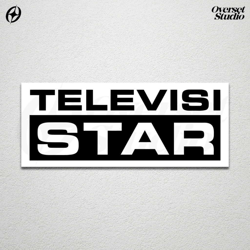 

(GRATIS ONGKIR & COD) Stiker Sticker Brand Televisi Star / Sticker Logo Televisi Star / Sticker Vinyl Glossy / Aesthetic Sticker / Sticker Band / Sticker Lokal Brand Televisi Star / Stiker Satuan / Sticker Custom / Sticker Helm / Stiker Tumbler