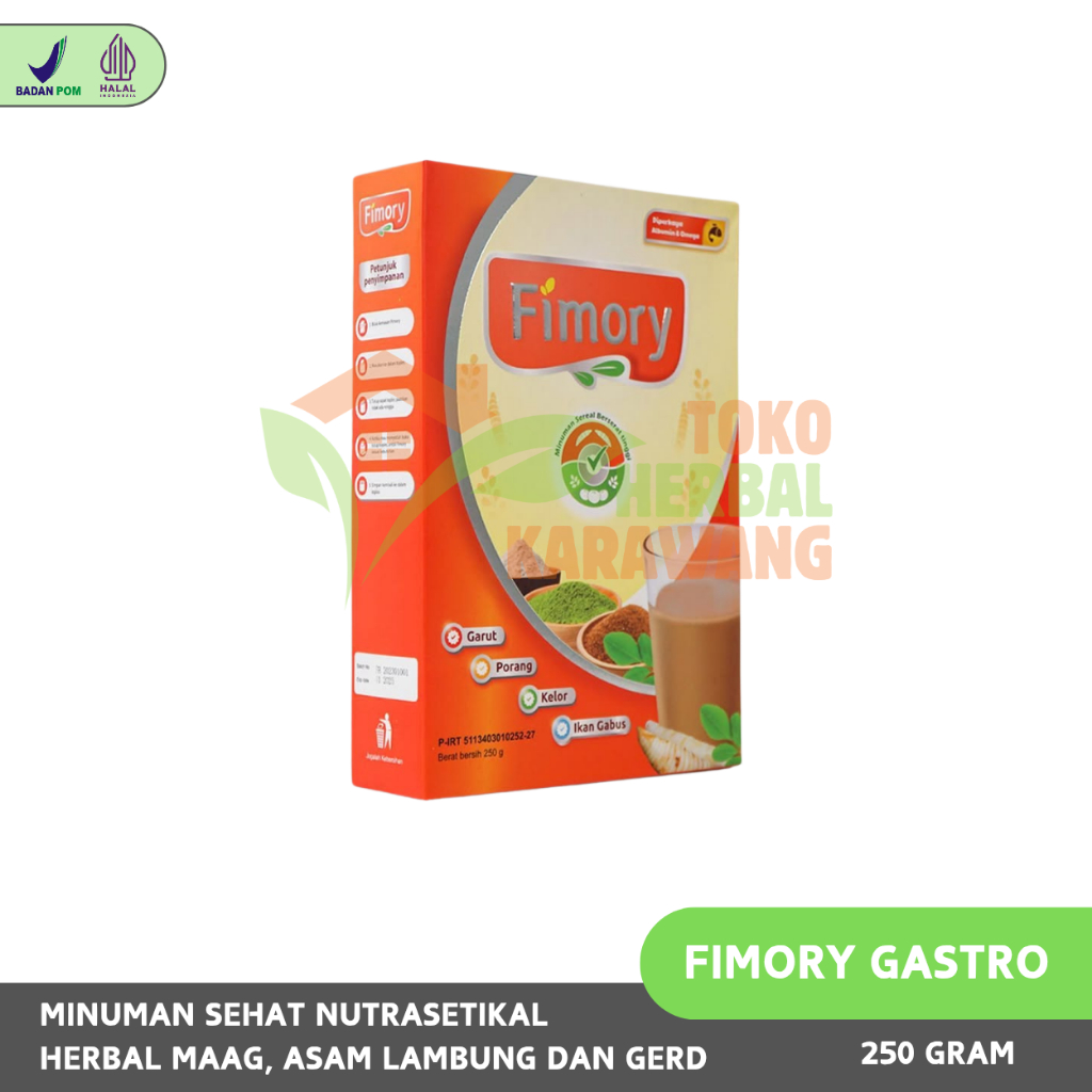 

Fimory Gastro Minuman Sehat Asam Lambung Obat Herbal Maag Gerd Isi 250gr